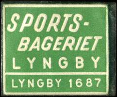 Timbre-monnaie Sports-Bageriet Lyngby - Lyngby 1687 - 1 øre sur fond vert - Danemark - avers