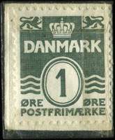 Timbre-monnaie Sports-Bageriet Lyngby - Lyngby 1687 - 1 øre sur fond vert - Danemark - revers