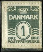 Timbre-monnaie Sports-Bageriet Lyngby - Lyngby 1687 - 1 �re sur fond vert - Danemark - revers