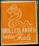 Timbre-monnaie Brilleslangen hedder Thiele orange - Danemark
